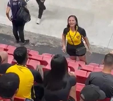 Mulher flagra traição em jogo do Sport, rebate rumores sobre ex e diz ter sido enganada - Imagem do artigo