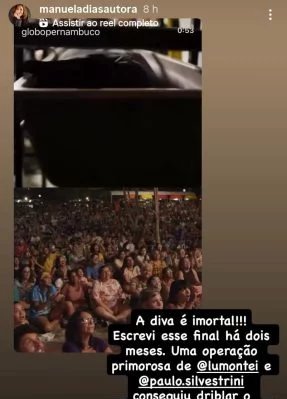 Manuela Dias revela bastidores do final de “Vale Tudo” e explica reviravolta de Odete Roitman - Imagem do artigo