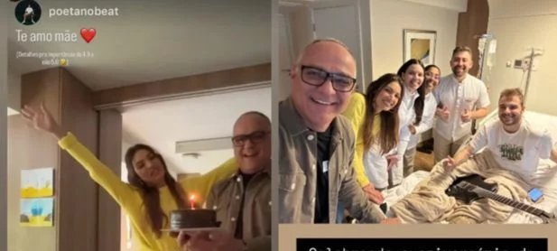 Patrícia Poeta diz ao vivo que filho está internado há dois meses para tratar infecção - Imagem do artigo