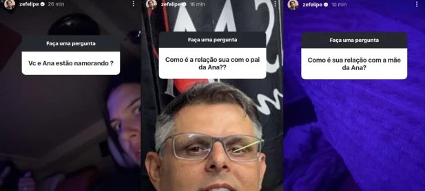 Zé Felipe confirma romance com Ana Castela e comenta relação com pais da cantora - Imagem do artigo