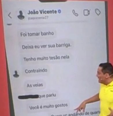 João Vicente de Castro quebra silêncio sobre troca de mensagens com Gracyanne Barbosa e critica vazamento - Imagem do artigo