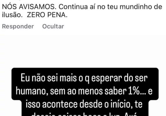 Mensagens atribuídas a Marcela Tomaszewski reacendem rumores de agressão por Dado Dolabella após vídeo em que casal nega crise - Imagem do artigo