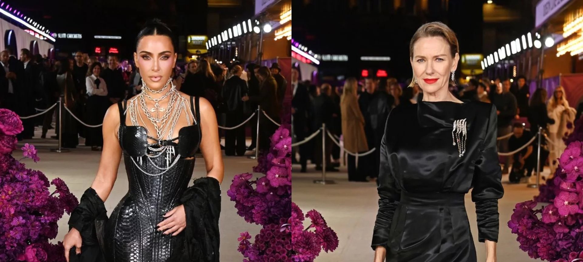 Lubrificante de Naomi Watts salva Kim Kardashian de aperto fashion durante entrevistas na Europa - Imagem do artigo