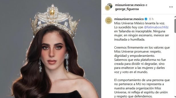 Confronto entre executivo e Miss México provoca debandada de candidatas no Miss Universo 2025 em Bangkok - Imagem do artigo original